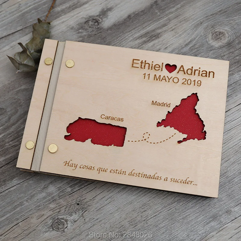 Custom Star Map - Libro degli ospiti del matrimonio con