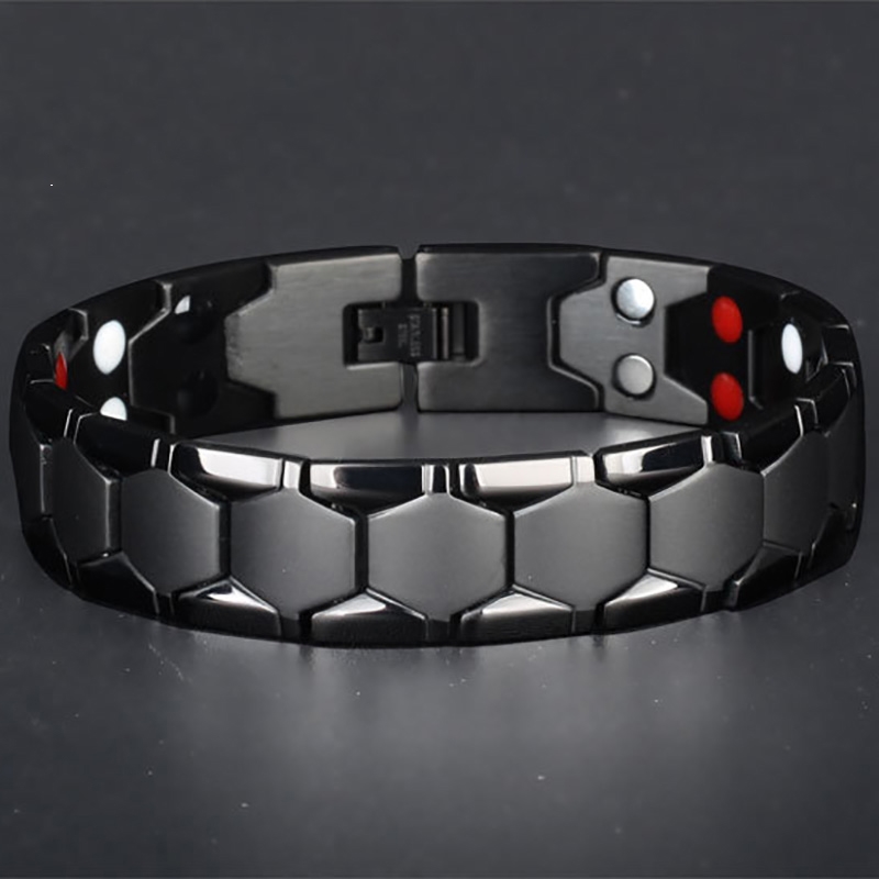 Coordinates Bracelet - Gioielli da uomo Anti-fatica guarigione ematite