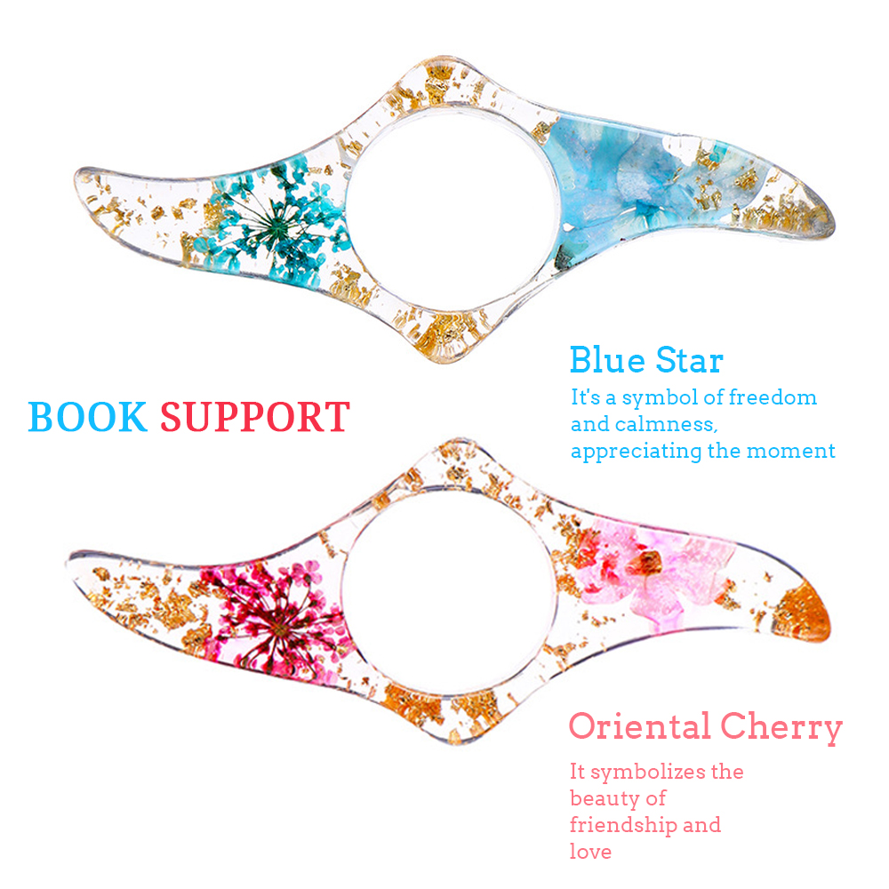 Dried Flower Bookmark - Squisiti fiori secchi Supporto per libro