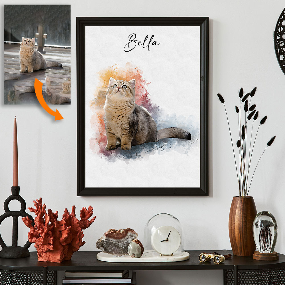 Pet Portrait Custom - Ritratto personalizzato di animali domestici dalla