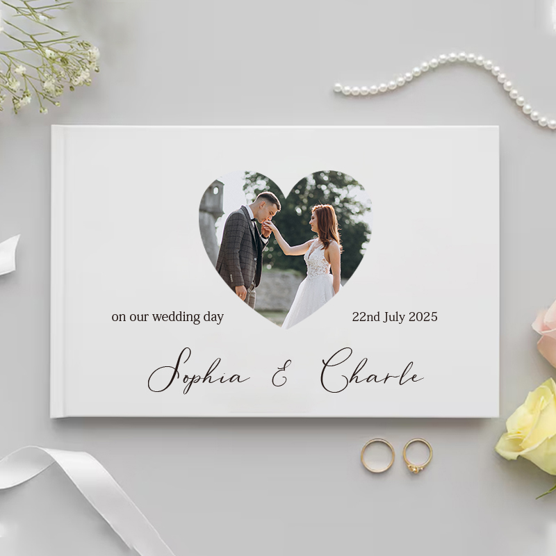Custom Photo Book - Libro degli ospiti personalizzato per regalo