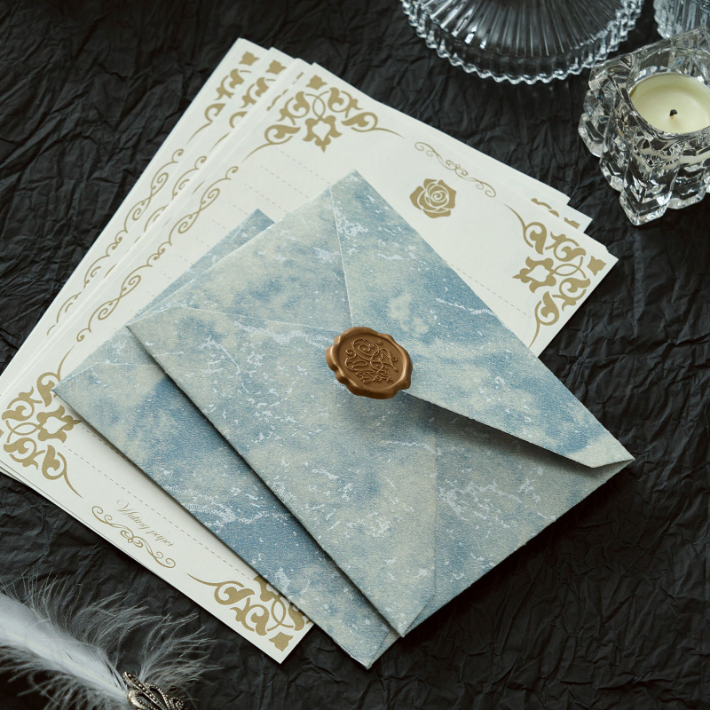 Busta con texture stile canale - Wax Seal Letter Kit recensione e prezzo