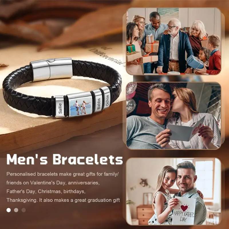 Bracciale con nome con foto pe - Coordinates Bracelet recensione e prezzo