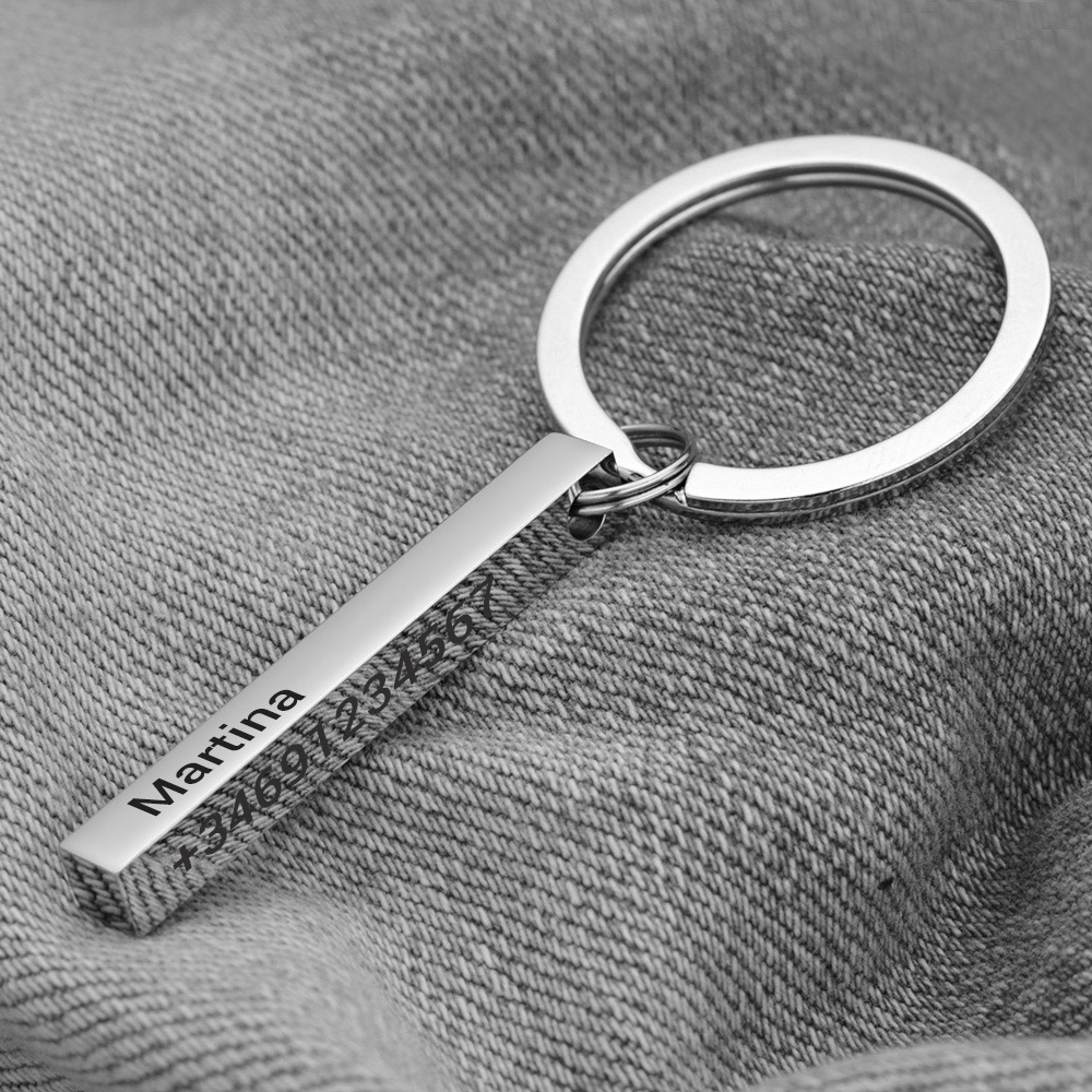 Portachiavi personalizzati in  - Initial Ring Custom recensione e prezzo