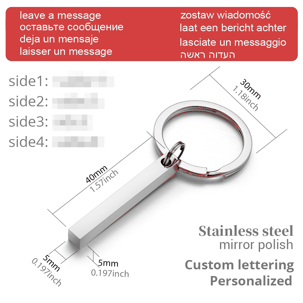 Portachiavi personalizzati in  - Initial Ring Custom recensione e prezzo