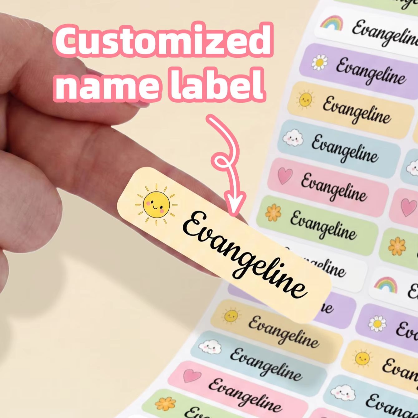 1-220 Pezzi Adesivi Personaliz - Personalized Name Box recensione e prezzo