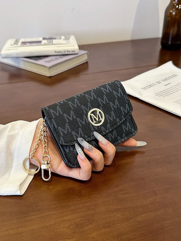 Portacarte in Ecopelle con Sta - Monogram Keychain Leather recensione e prezzo