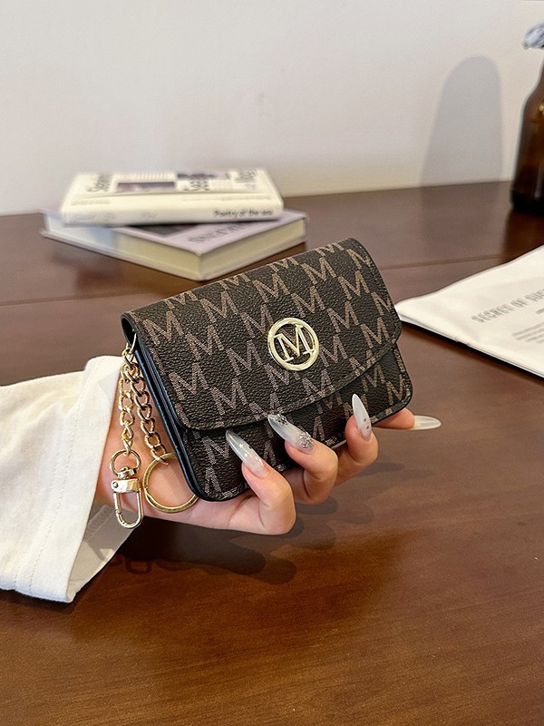 Portacarte in Ecopelle con Sta - Monogram Keychain Leather recensione e prezzo
