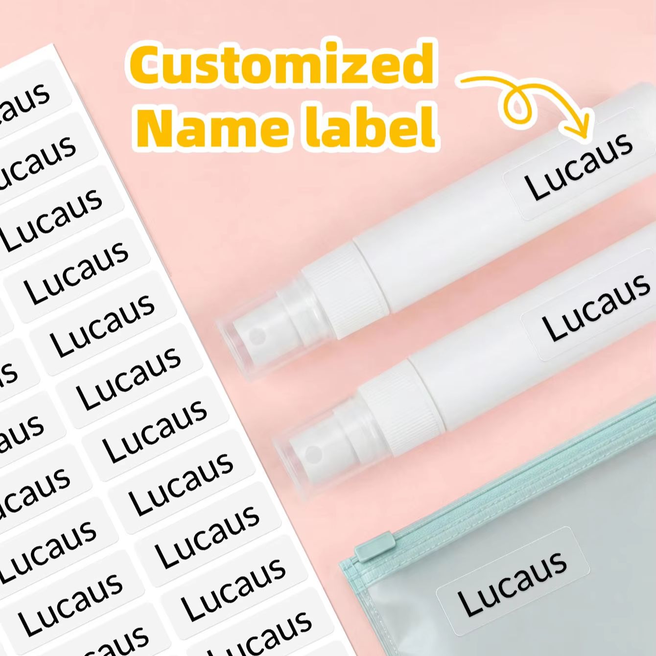 1-300 adesivi personalizzati c - Personalized Name Box recensione e prezzo
