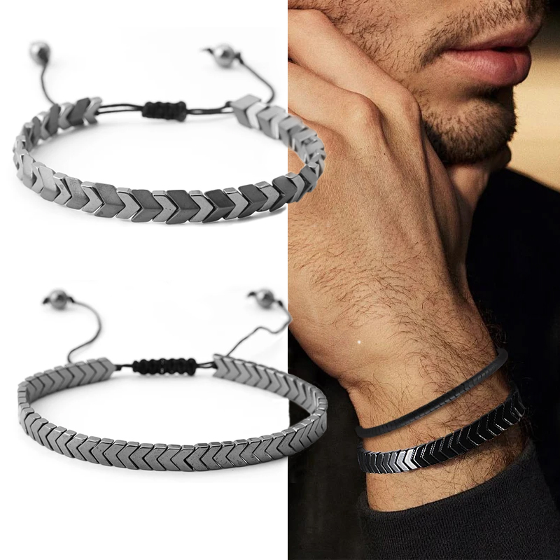 Bracciale in ematite alla moda - Coordinates Bracelet recensione e prezzo