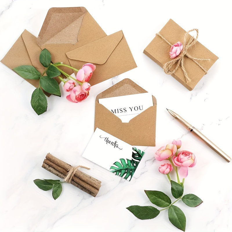 50/100 pz Buste di Carta Kraft - Wax Seal Letter Kit recensione e prezzo