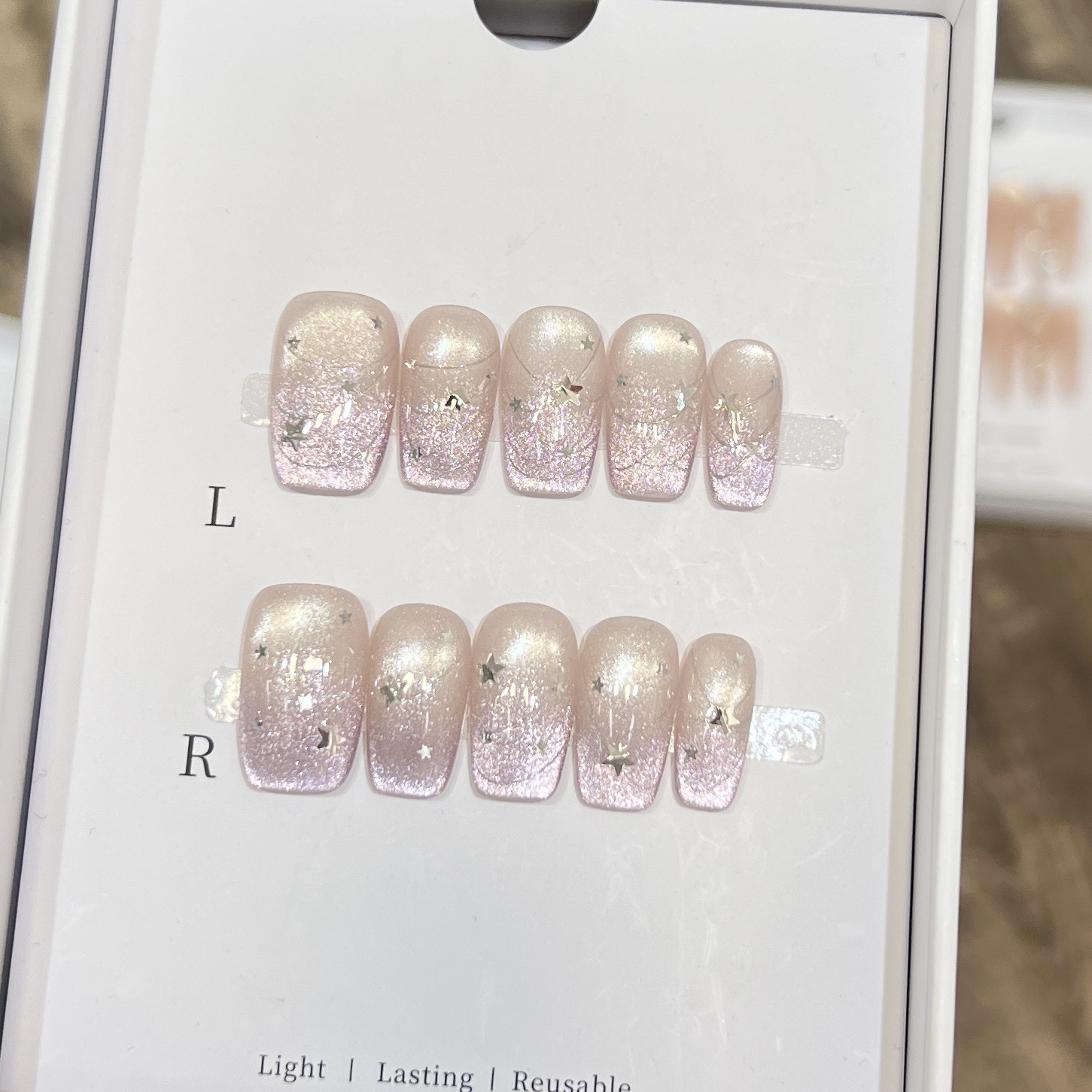10 pz. Unghie Finte Quadrate C - Pressed Flower Art recensione e prezzo