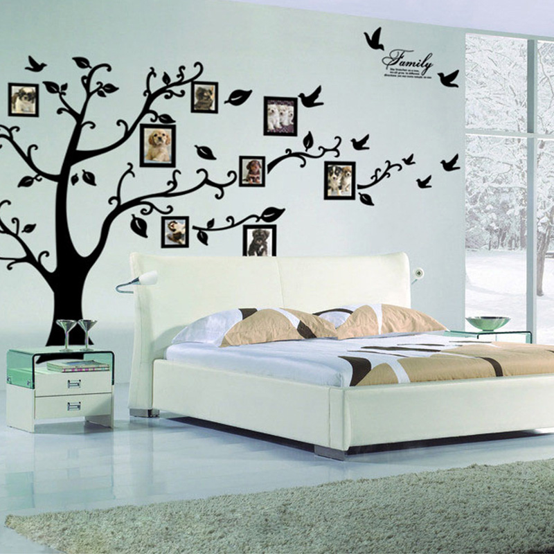 Adesivi Murali in PVC a Forma  - Family Tree Print recensione e prezzo