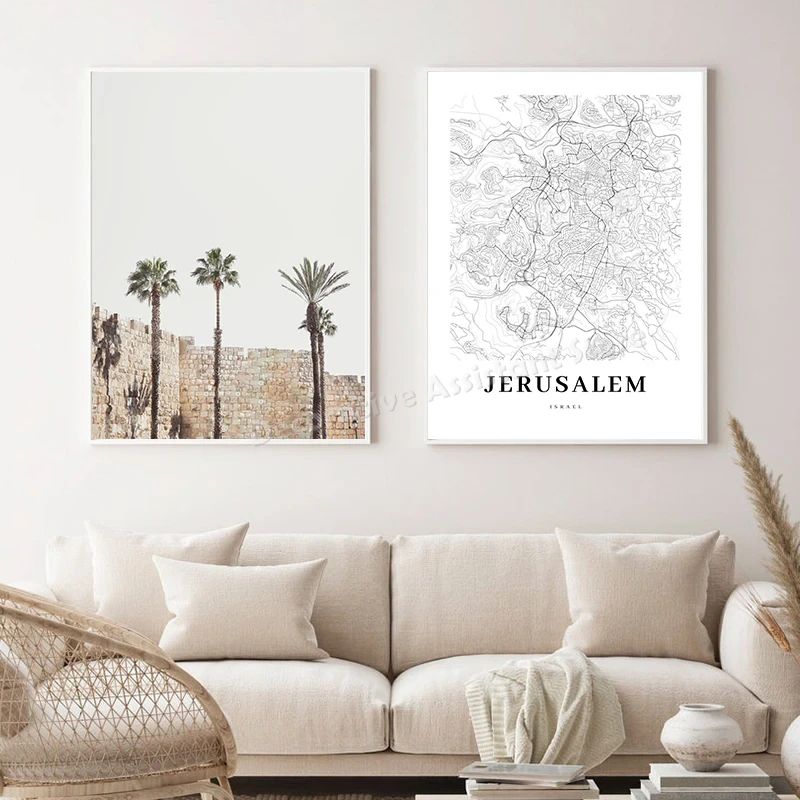 Tel kong Map Print Israel City - Custom Star Map recensione e prezzo