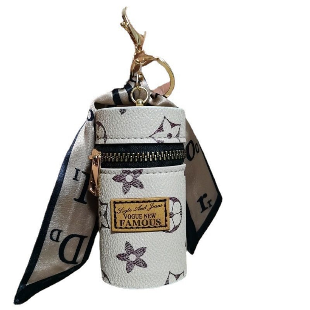Astuccio cilindrico mini per r - Monogram Keychain Leather recensione e prezzo