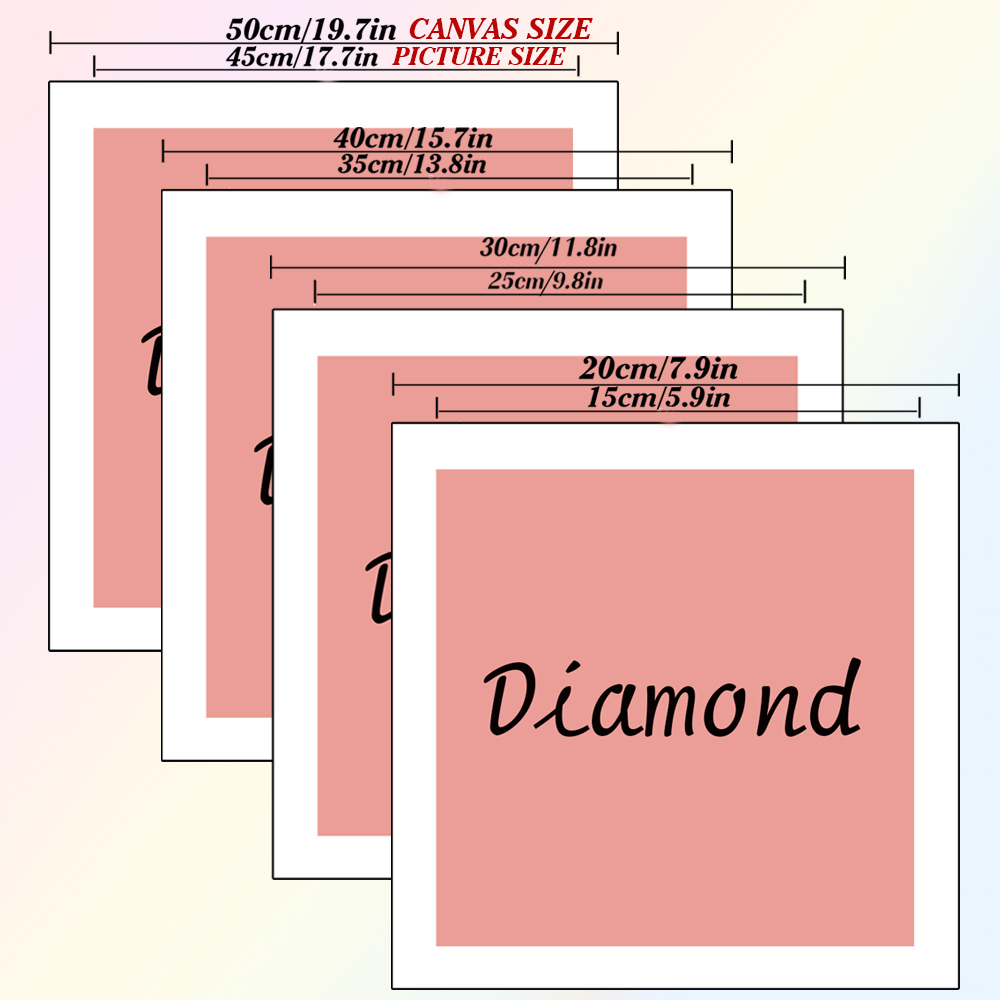 Pittura diamante rosa pieno qu - Photo Mosaic Print recensione e prezzo