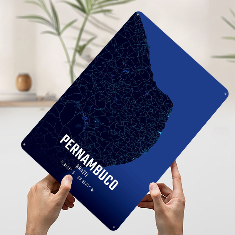 Mappa della città di mezzanott - Custom Map Poster recensione e prezzo