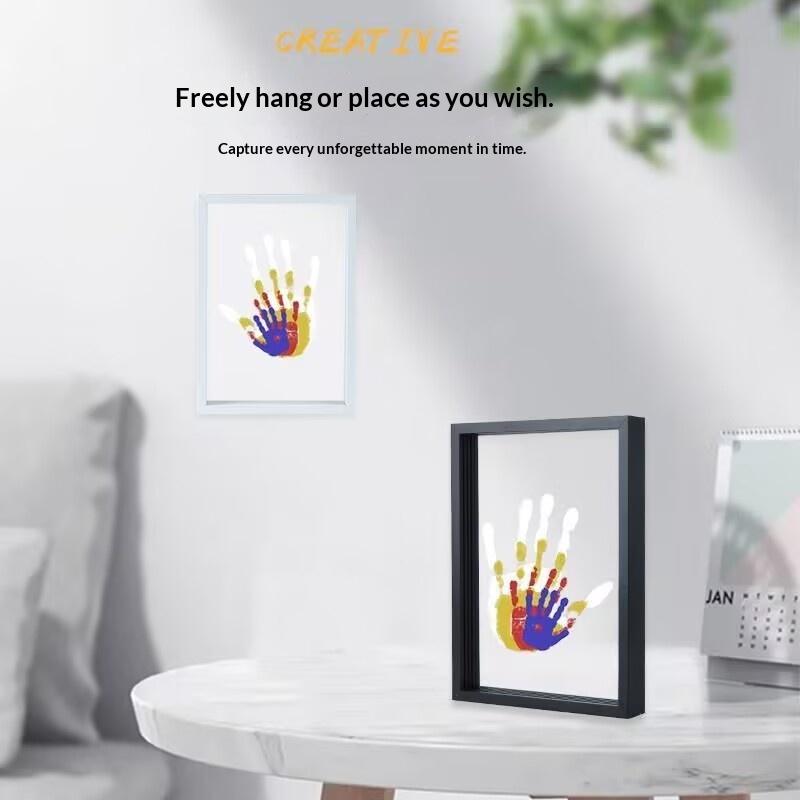Nuovo Set Cornice Portafoto pe - Engraved Wood Frame recensione e prezzo