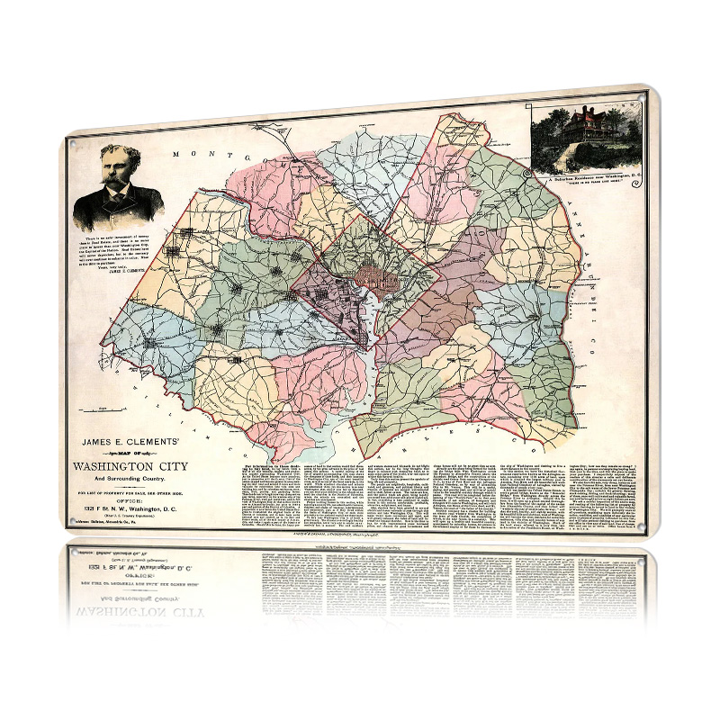 Poster Stampato della Mappa di - Custom Map Poster recensione e prezzo