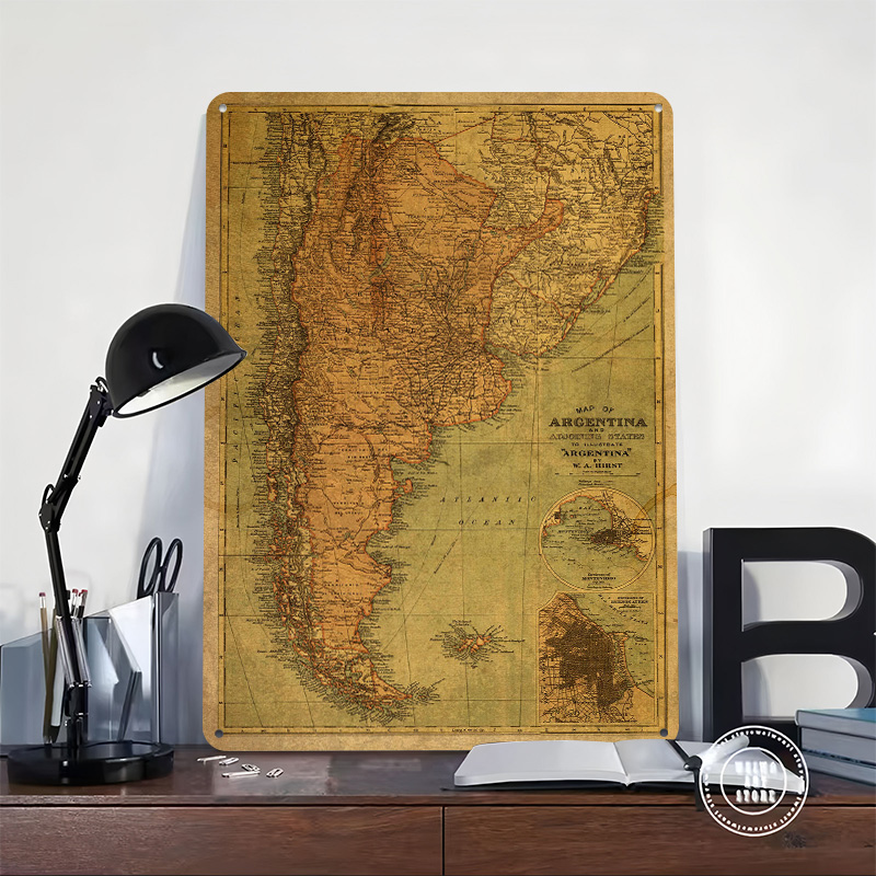 Poster in Latta con Mappa Vint - Custom Map Poster recensione e prezzo
