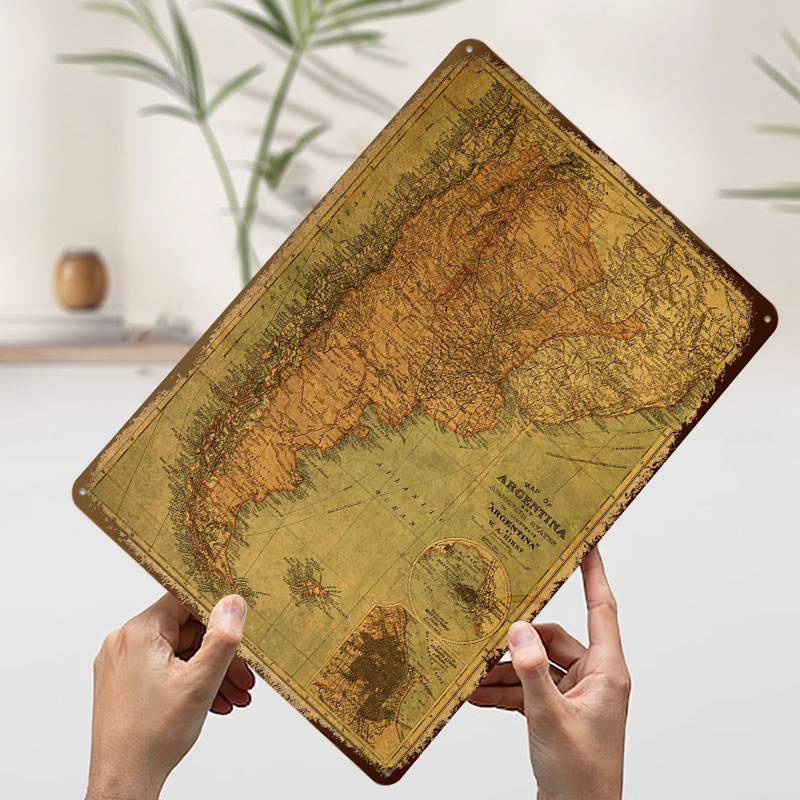 Poster in Latta con Mappa Vint - Custom Map Poster recensione e prezzo