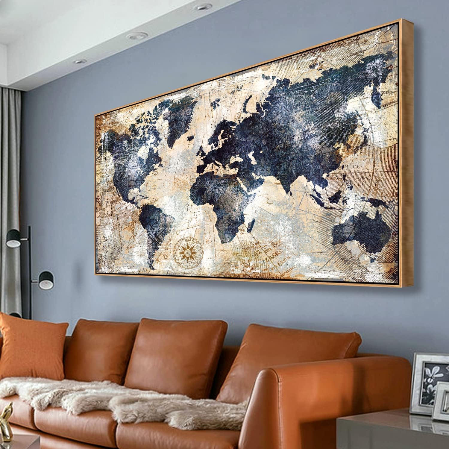 Mappa del mondo incorniciata S - Custom Star Map recensione e prezzo